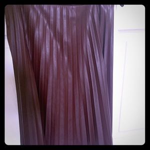 Leather skirt